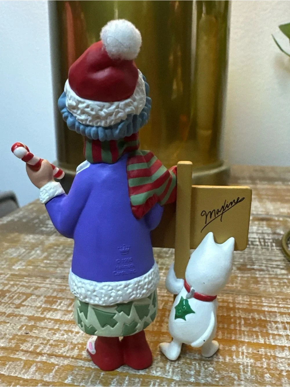 1999 On Thin Ice Hallmark Ornament Maxine, 1996 This Is As Merry As I Get
